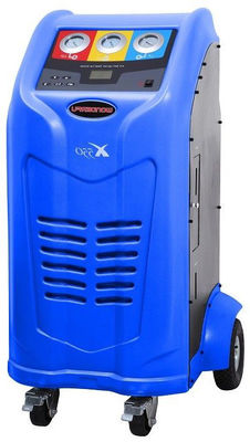 qualité  Blue Large Refrigerant Recovery Machine X550 Fan And Condensor Usine