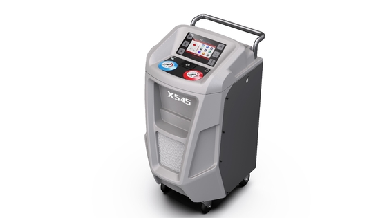 Machine réfrigérante R134a de récupération de voiture complètement automatique du gris X545 avec l'imprimante de base de données